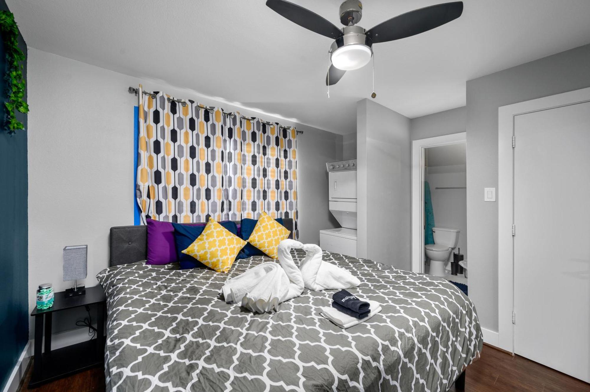 Central 1Br With Free Parking Near Med Center & Nrg Stadium Хьюстон Экстерьер фото